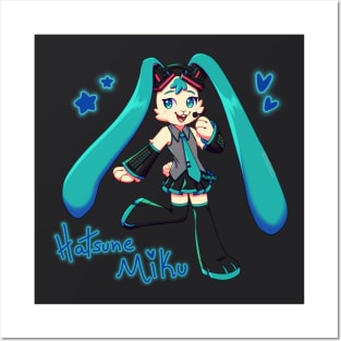 Furry Miku Posters and Art